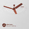 Rico Oric 1200mm 50" BEE Rated 1 Star Ceiling Fan CF2305