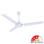 Rico Oric 1400mm 56'' BEE 3 Star Rating Ceiling Fan CF809 (White)