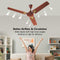 Rico Oric 1200mm 48" BEE 1 Star Rating Ceiling Fan CF2307